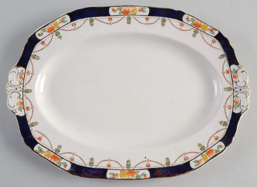 Solway 11" Oval Serving Platter by Alfred Meakin-1