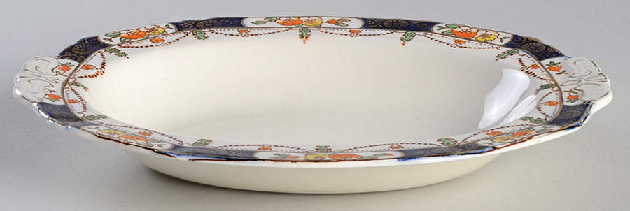 Solway 8" Oval Vegetable Bowl by Alfred Meakin-1