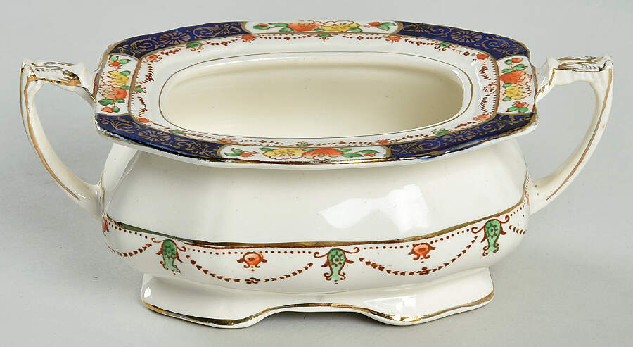 Solway Sugar Bowl No Lid by Alfred Meakin-1