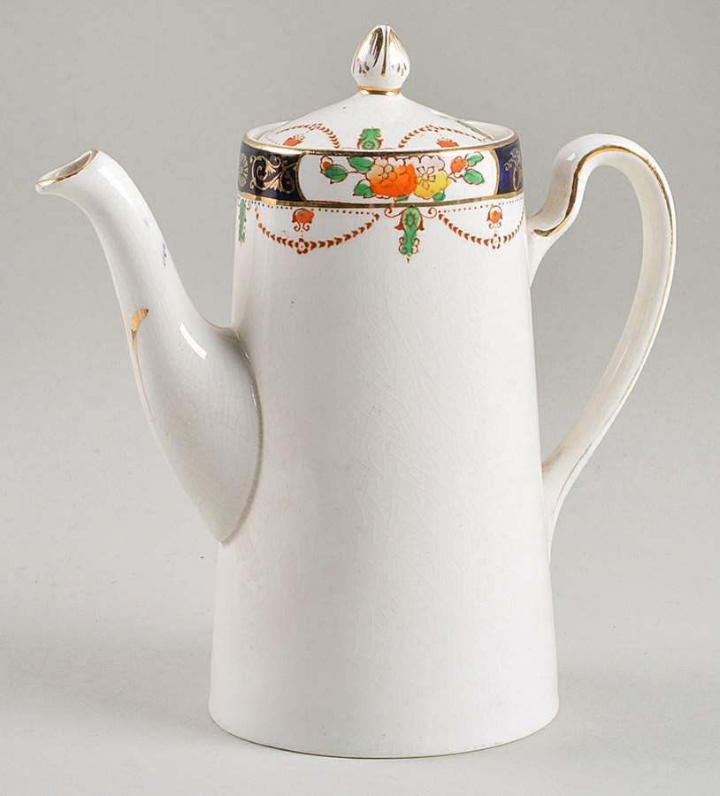 Solway Individual Coffee Pot & Lid by Alfred Meakin-1