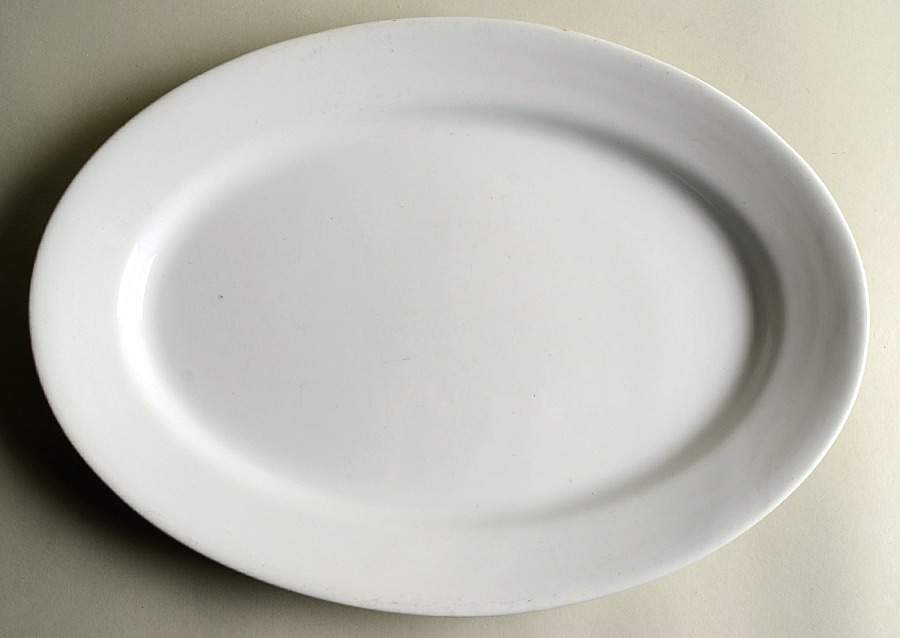 MEA13 14" Oval Serving Platter by Alfred Meakin-1