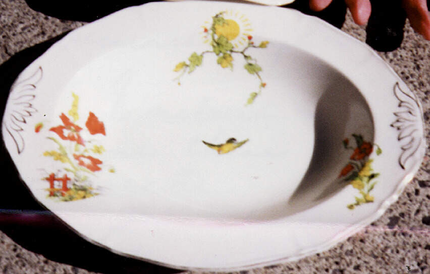 MEA18 9" Oval Vegetable Bowl by Alfred Meakin-1