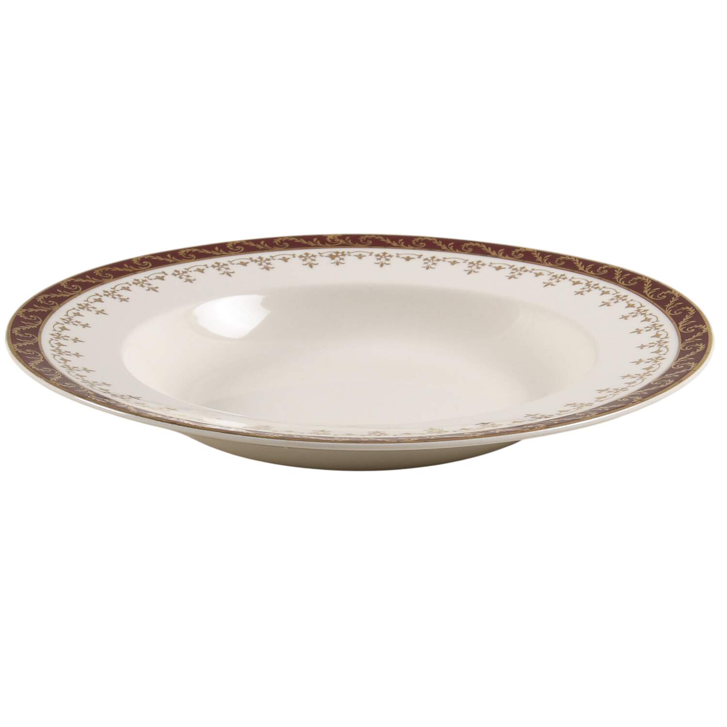 MEA28 Rim Soup Bowl by Alfred Meakin-1