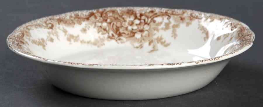 Medway Brown Fruit/Dessert (Sauce) Bowl by Alfred Meakin-1