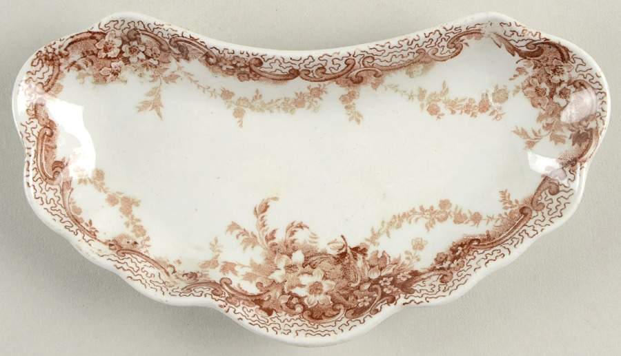 Medway Brown Bone Dish by Alfred Meakin-1