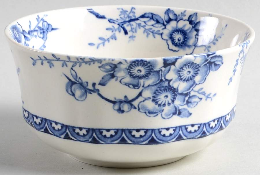 Medway Decor All Blue Mini Open Sugar Bowl by Alfred Meakin-1