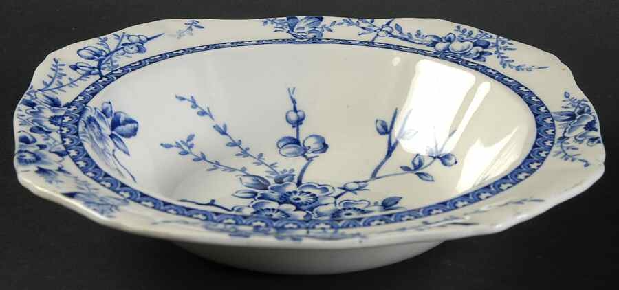 Medway Decor All Blue Square Cereal Bowl by Alfred Meakin-1