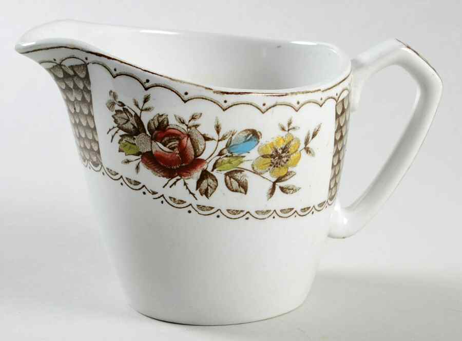Melody Brown Multicolor Creamer by Alfred Meakin-1
