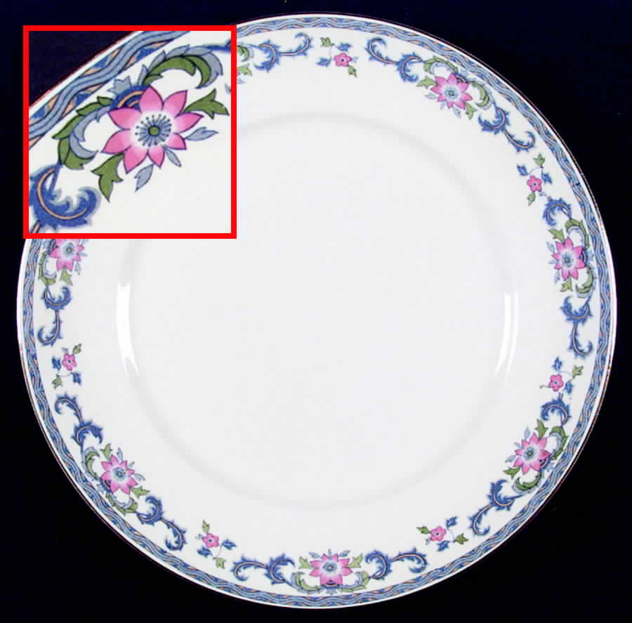 Mentone Dinner Plate by Alfred Meakin-1