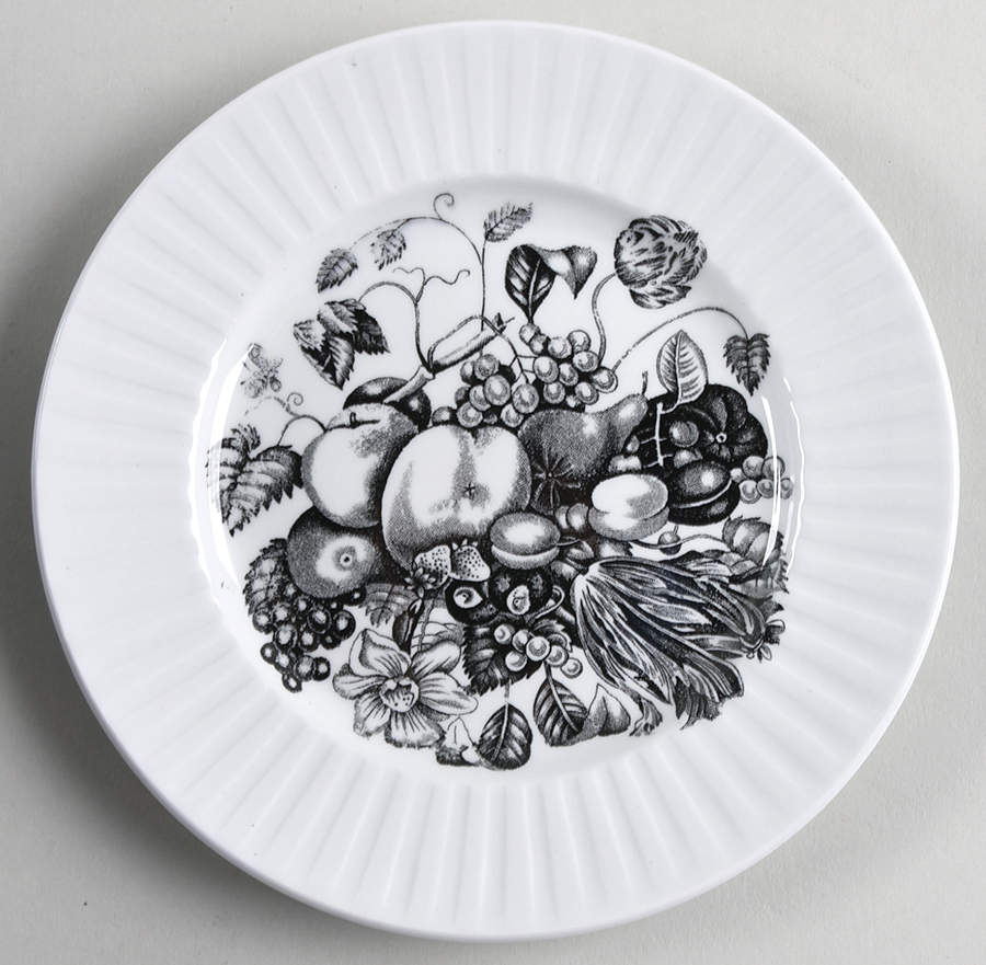 Old Orchard Bread & Butter Plate by Alfred Meakin-1
