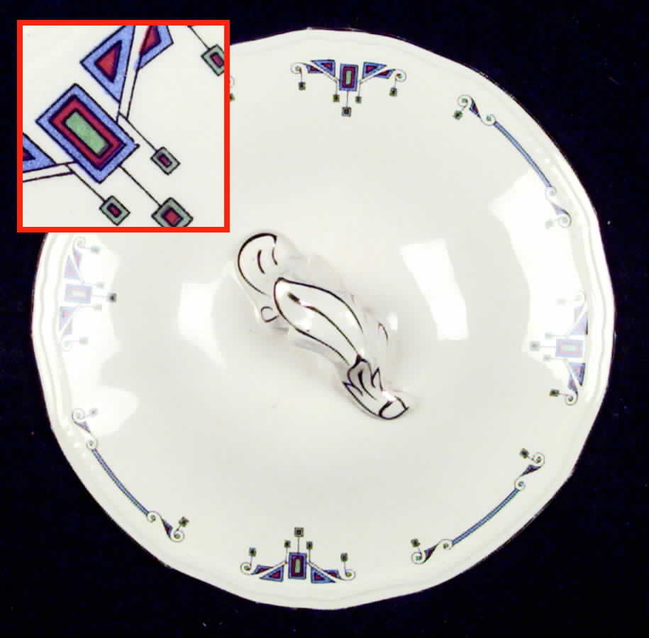 Orient Lid for Round Vegetable by Alfred Meakin-1
