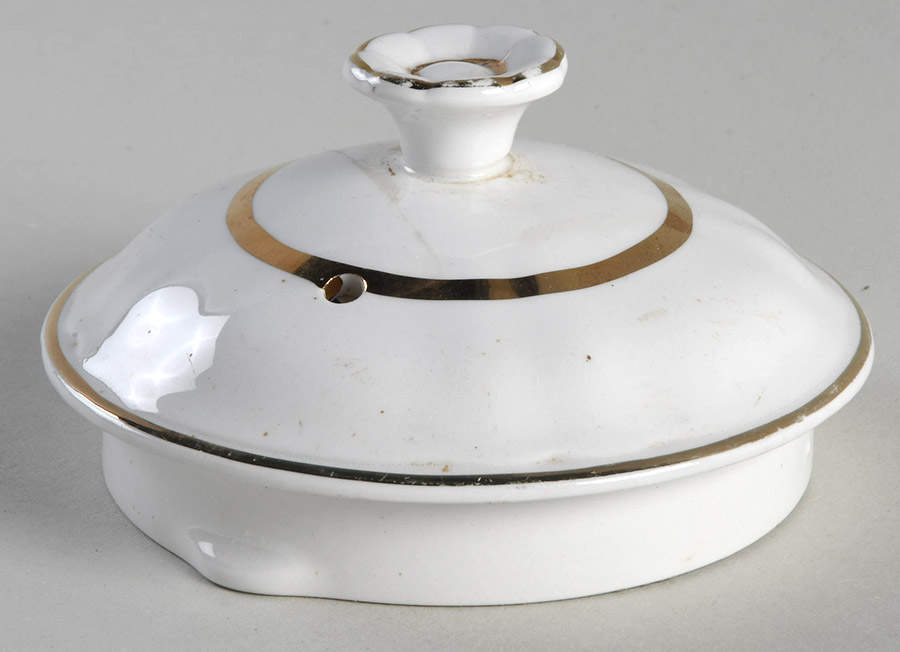 Perfection Gold Lid for Teapot by Alfred Meakin-1