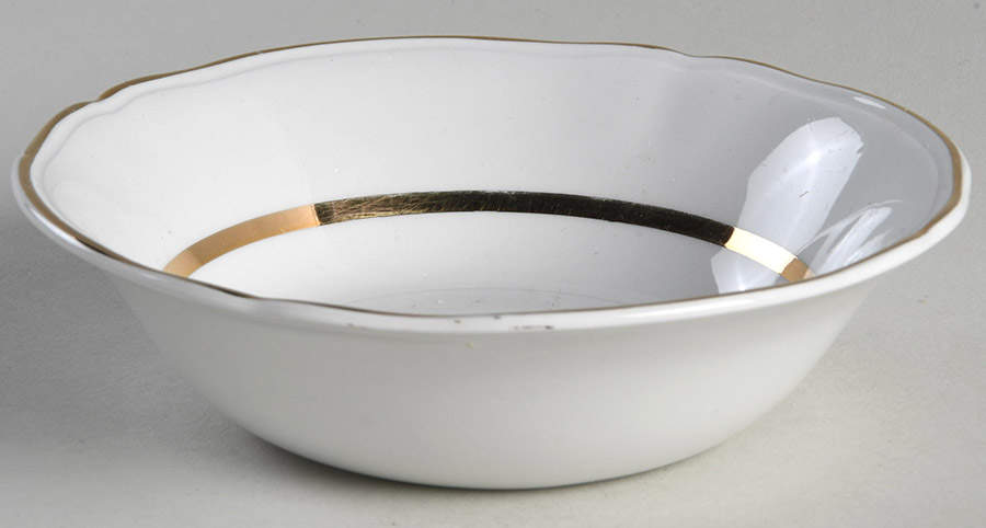 Perfection Gold Fruit/Dessert (Sauce) Bowl by Alfred Meakin-1