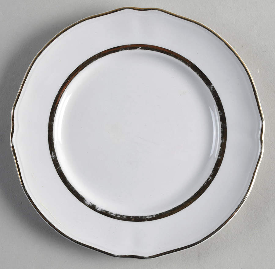 Perfection Gold Bread & Butter Plate by Alfred Meakin-1