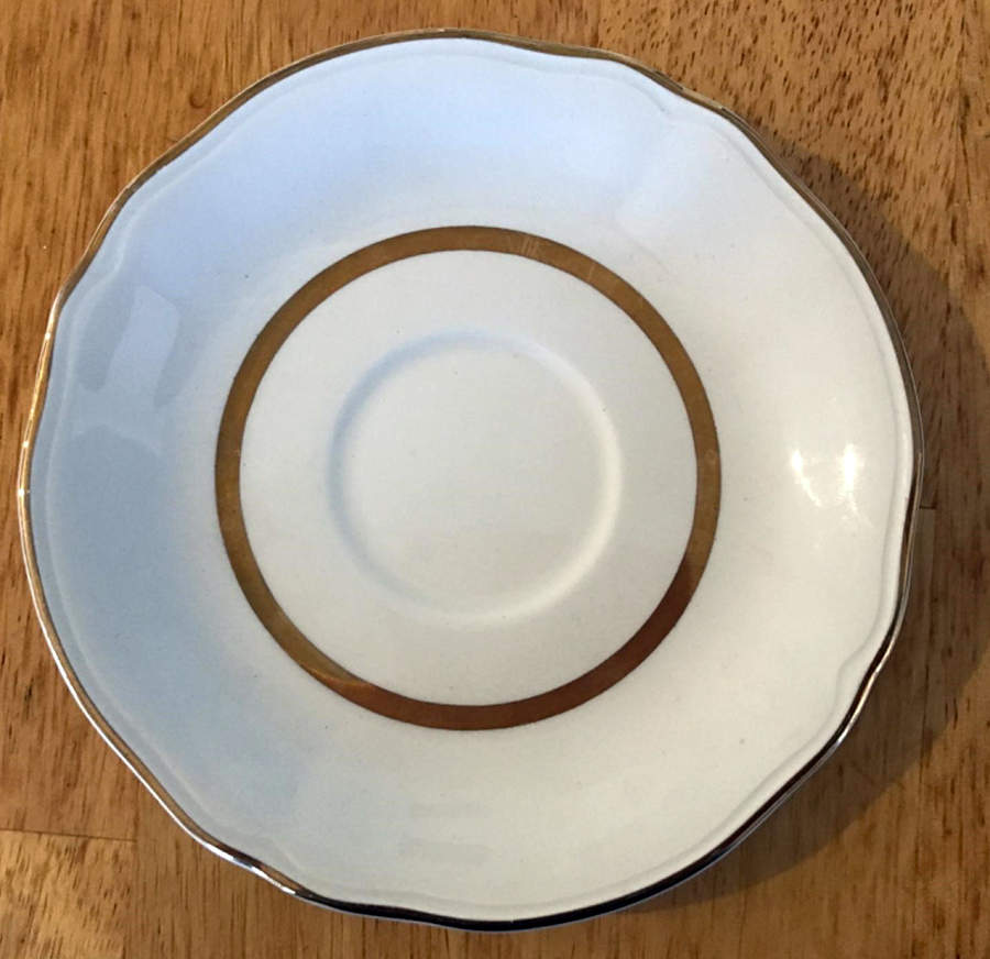 Perfection Gold Saucer by Alfred Meakin-1