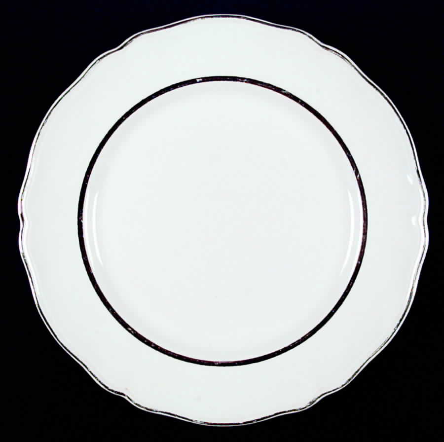 Perfection Gold Dinner Plate by Alfred Meakin-1