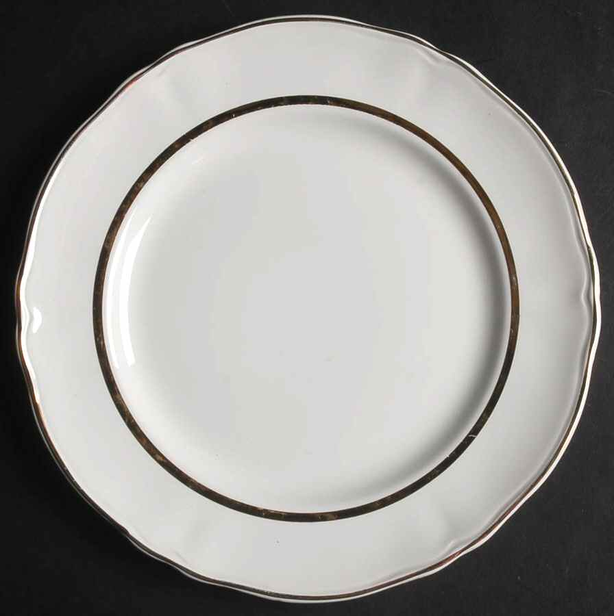 Perfection Gold Salad Plate by Alfred Meakin-1