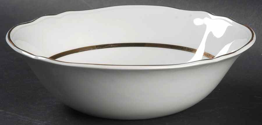 Perfection Gold Coupe Cereal Bowl by Alfred Meakin-1