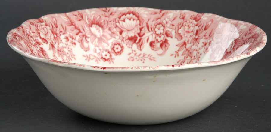 Romance Pink Coupe Cereal Bowl by Alfred Meakin-1
