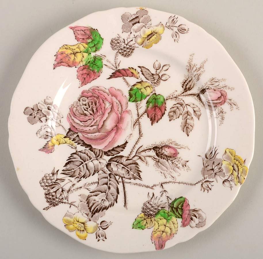 Rosalie Bread & Butter Plate by Alfred Meakin-1
