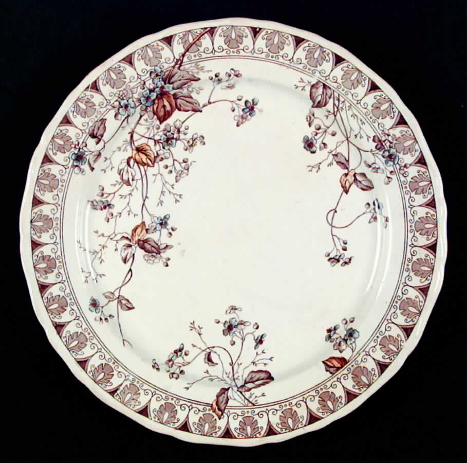 Rosaline Dinner Plate by Alfred Meakin-1