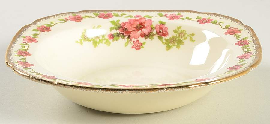 Rosecliffe Rim Cereal Bowl by Alfred Meakin-1