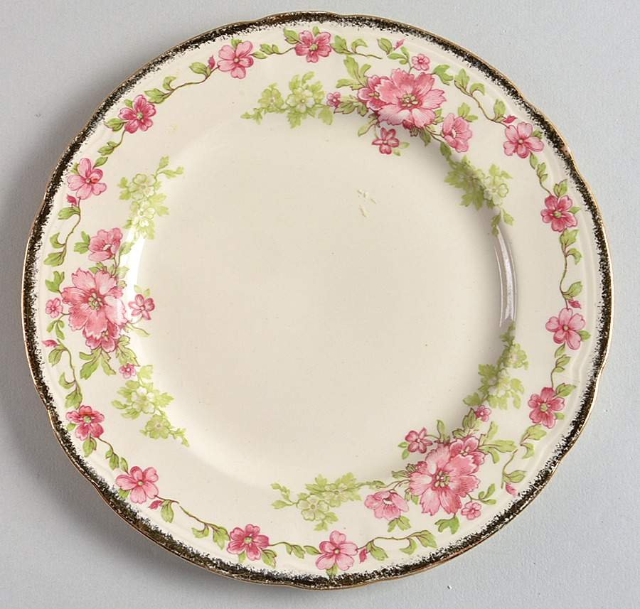 Rosecliffe Bread & Butter Plate by Alfred Meakin-1