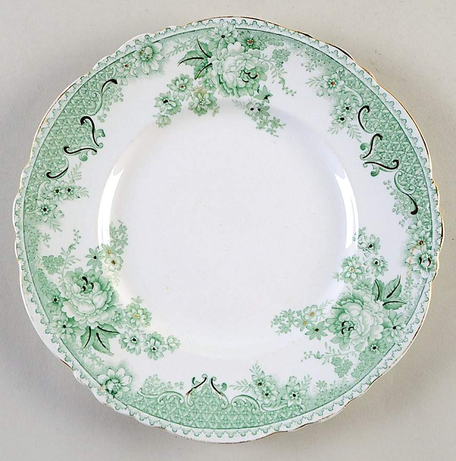Roselle Luncheon Plate by Alfred Meakin-1