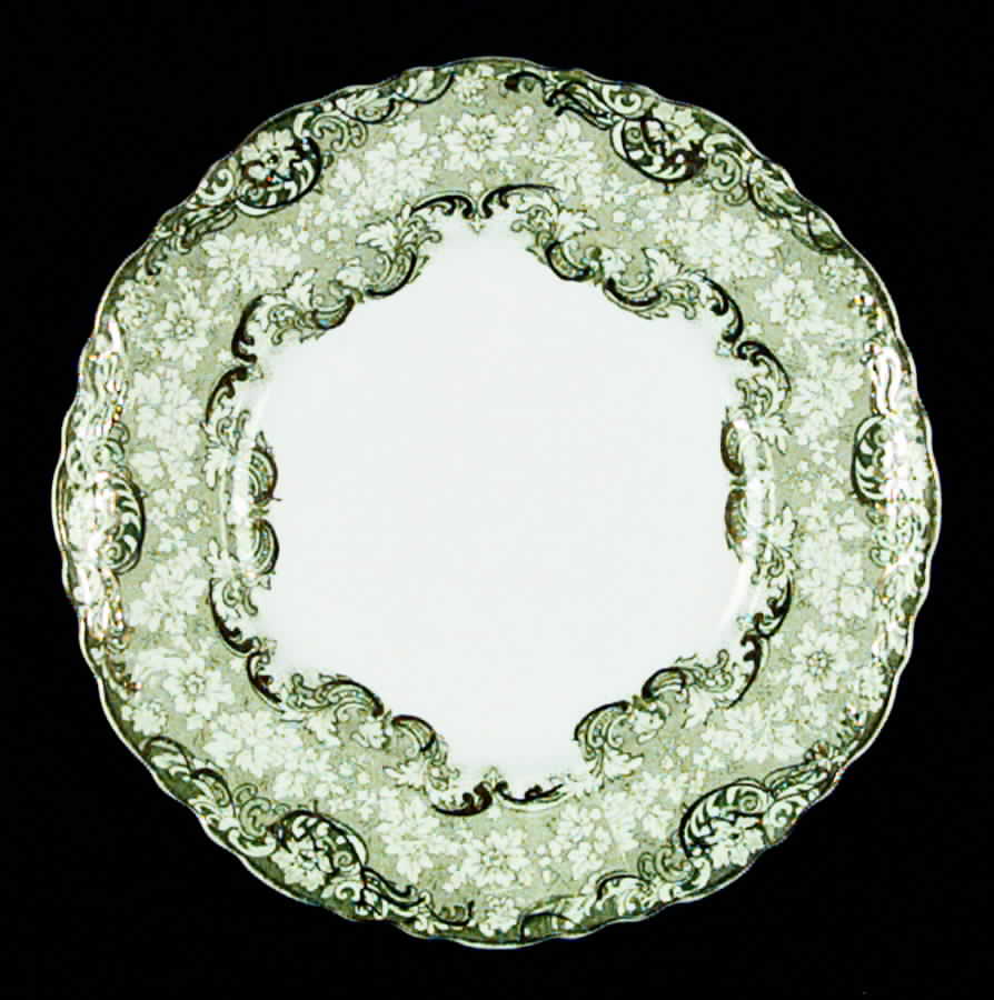 Roxbury Green Dinner Plate by Alfred Meakin-1