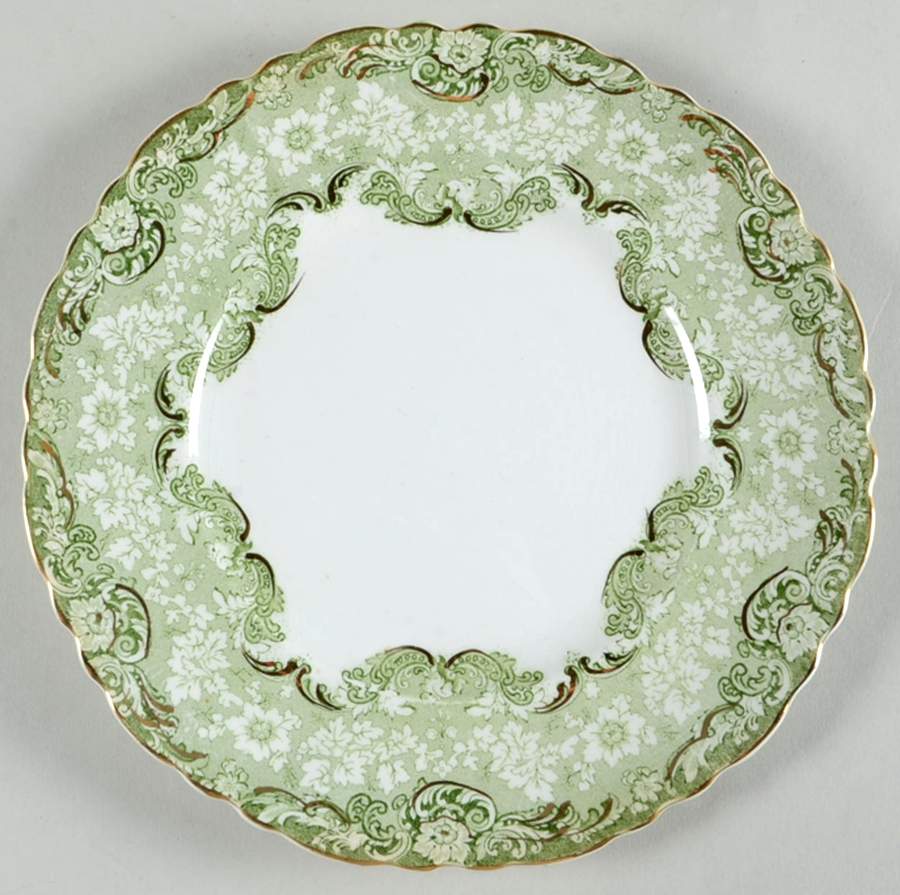 Roxbury Green Salad Plate by Alfred Meakin-1