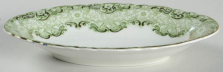 Roxbury Green Relish/Gravy Underplate by Alfred Meakin-1