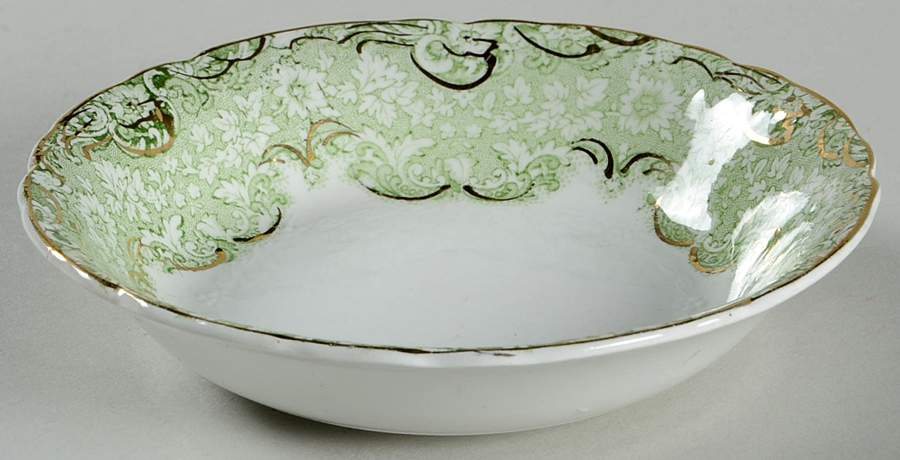 Roxbury Green Fruit/Dessert (Sauce) Bowl by Alfred Meakin-1