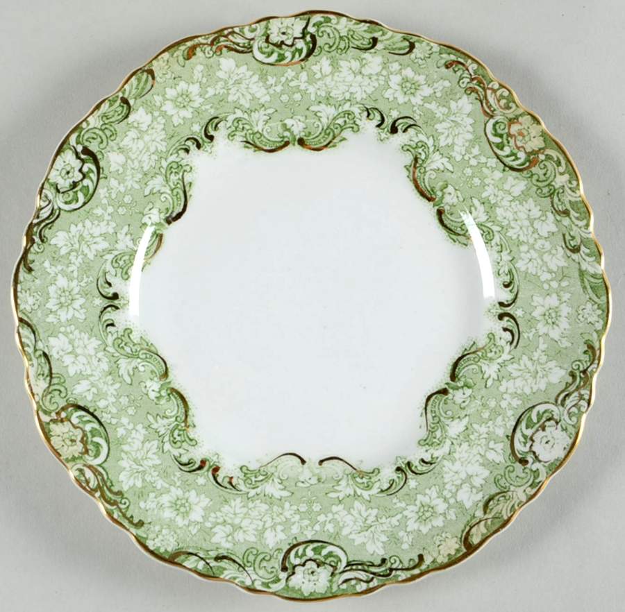 Roxbury Green Dessert/Pie Plate by Alfred Meakin-1