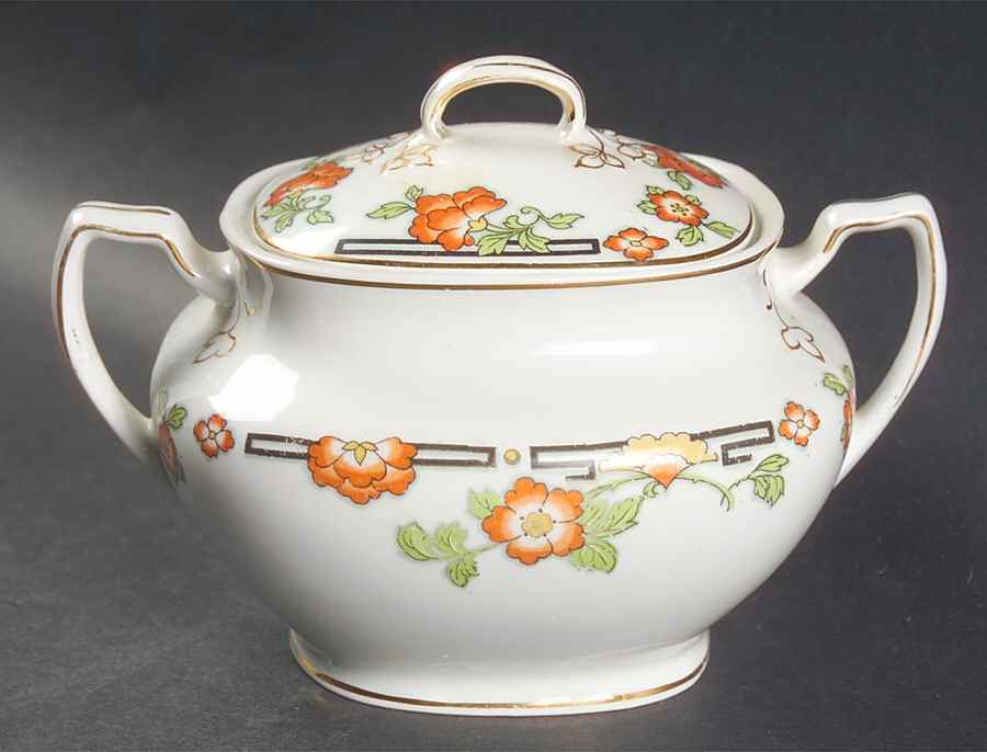 The Senate Sugar Bowl & Lid by Alfred Meakin-1