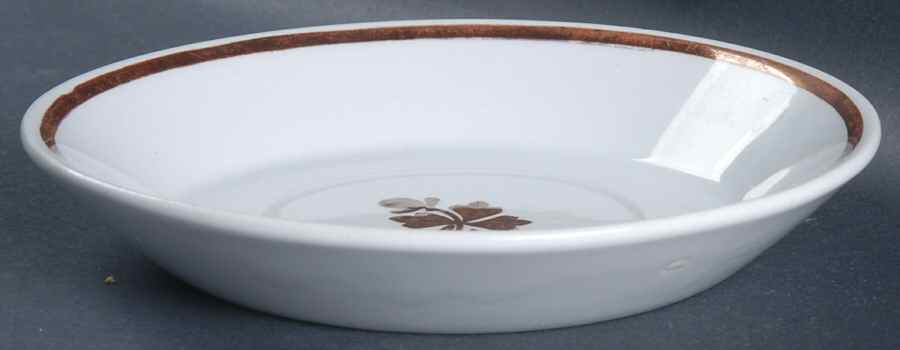 Tea Leaf Saucer for Flat Cup by Alfred Meakin-1