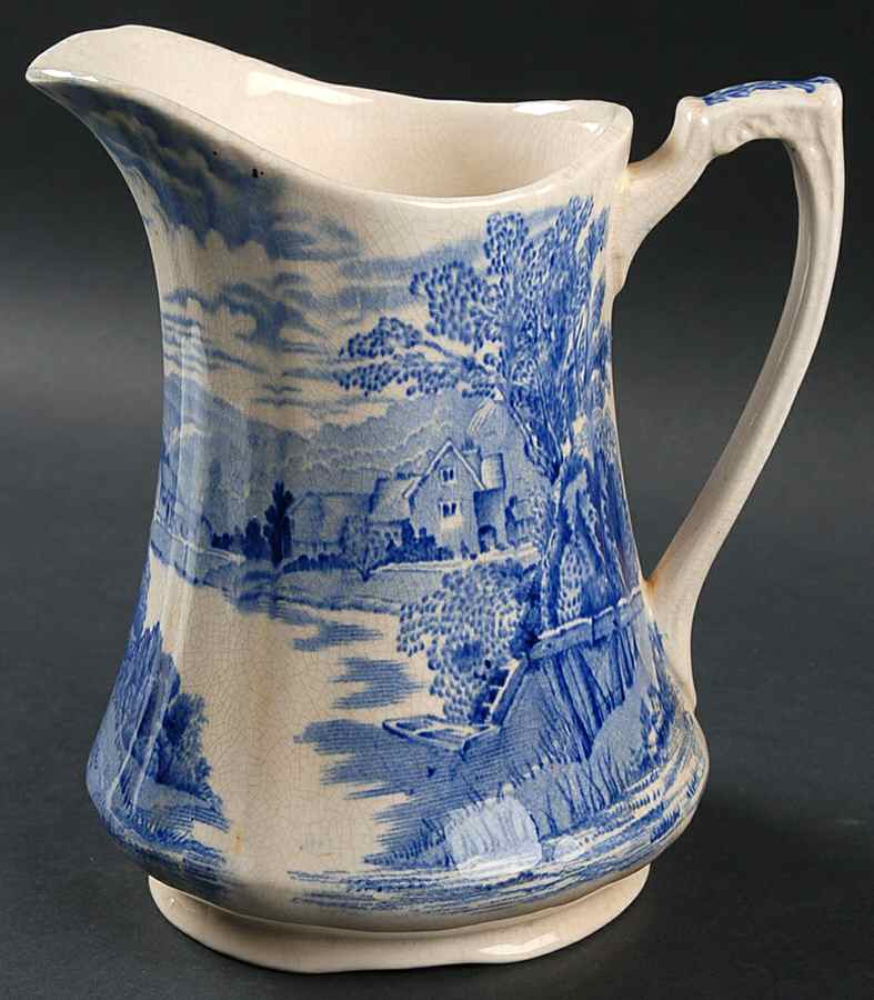 Tintern Blue 28 Oz Pitcher by Alfred Meakin-1