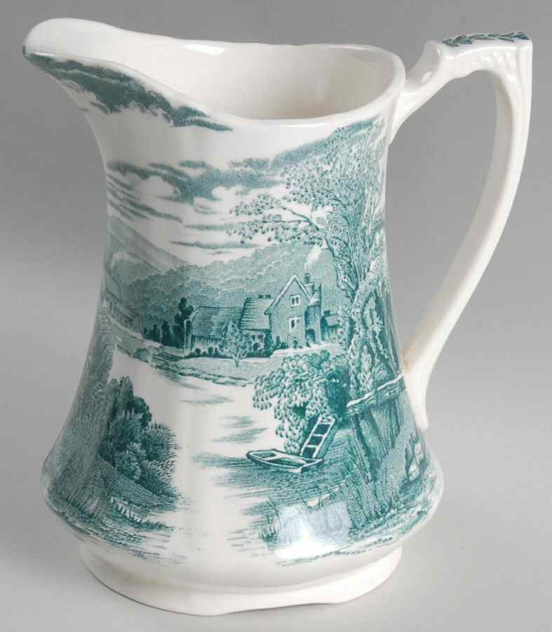 Tintern Green 20 Oz Pitcher by Alfred Meakin-1