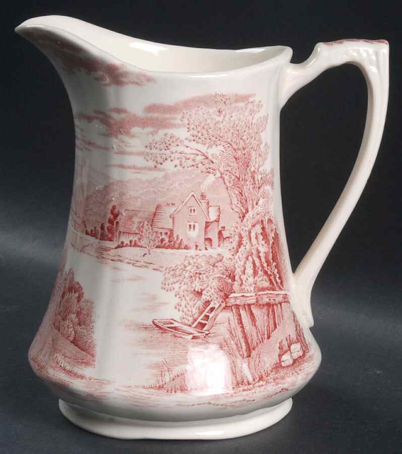 Tintern Pink 16 Oz Pitcher by Alfred Meakin-1