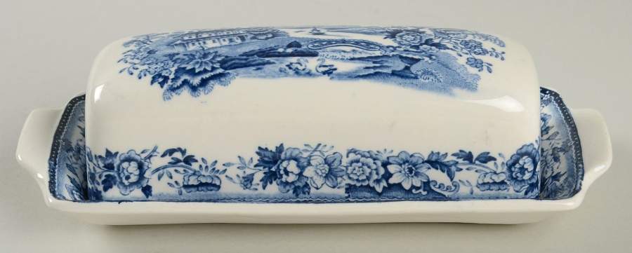 Tonquin Blue 1/4 Lb Covered Butter by Alfred Meakin-1