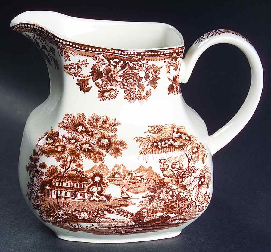 Tonquin Brown 32 Oz Pitcher by Alfred Meakin-1