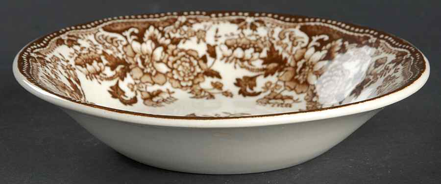 Tonquin Brown Fruit/Dessert (Sauce) Bowl by Alfred Meakin-1