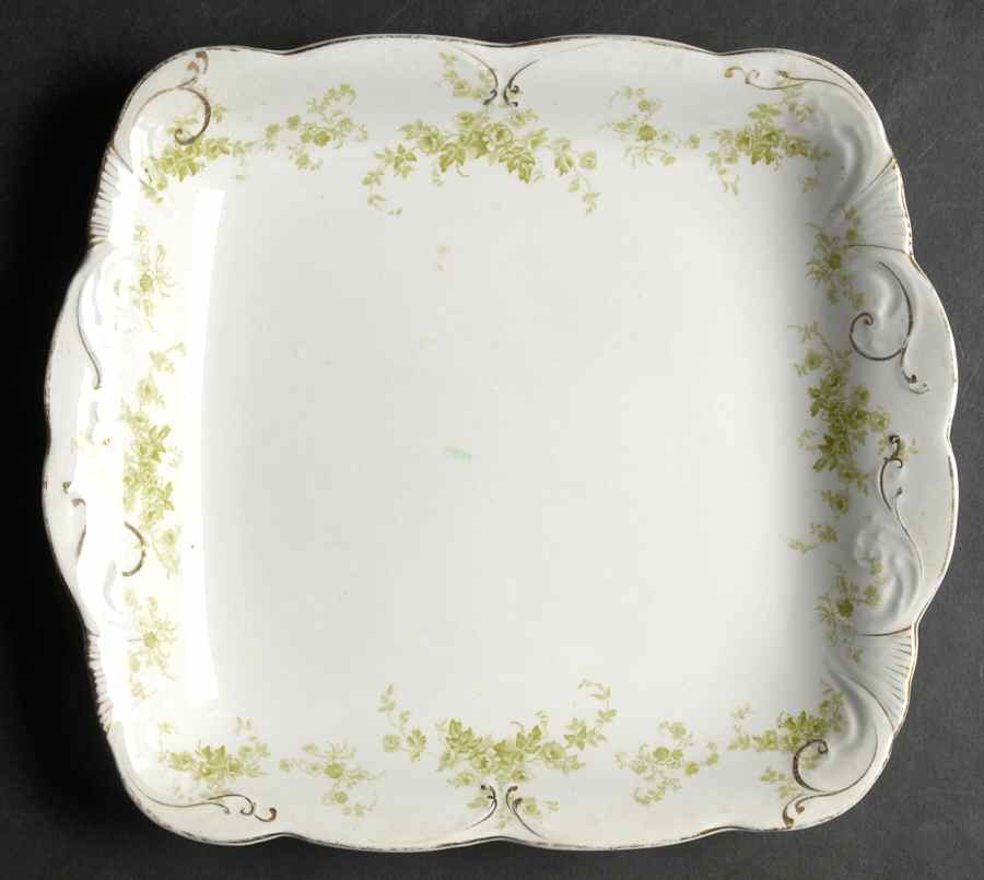 Windermere Square Handled Cake Plate by Alfred Meakin-1