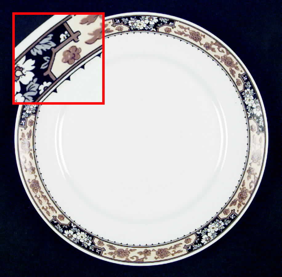 Witton Luncheon Plate by Alfred Meakin-1