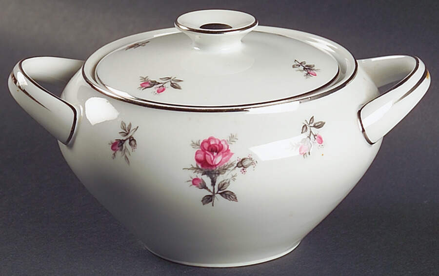 706 Sugar Bowl & Lid by Meito-1