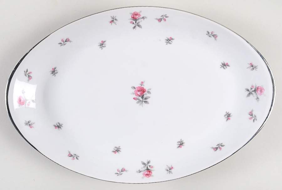 706 14" Oval Serving Platter by Meito-1