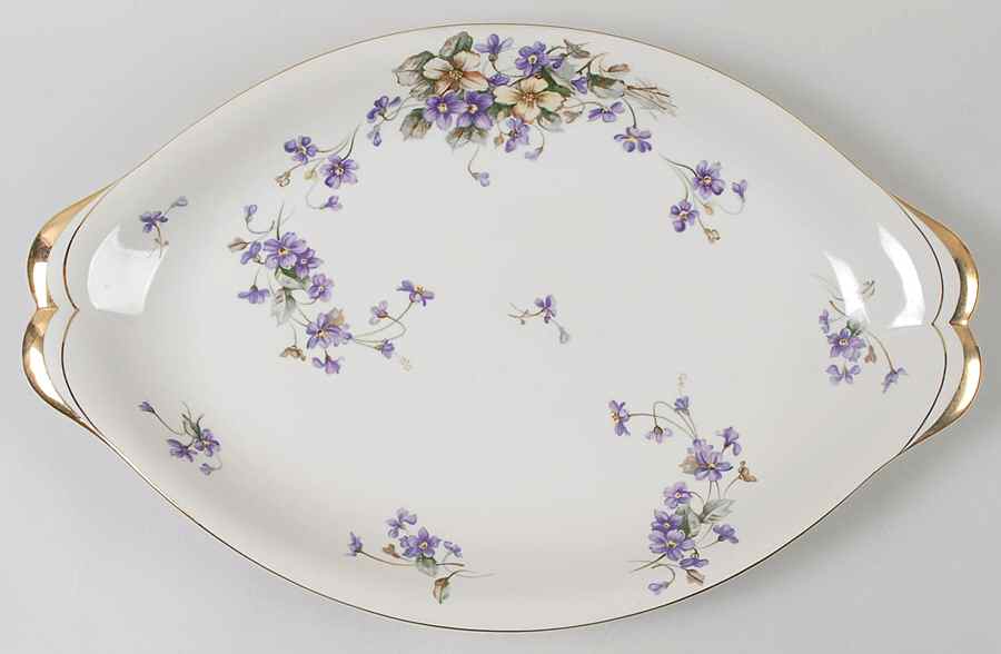 Adele (Norleans Shape) 18" Oval Serving Platter by Meito-1