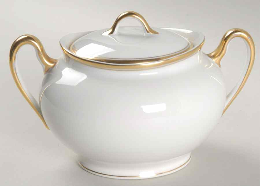 Adelaide Sugar Bowl & Lid by Meito-1