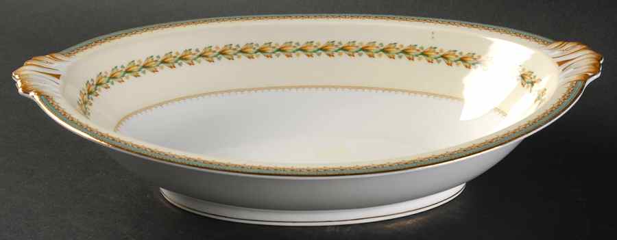 Alden 11" Oval Vegetable Bowl by Meito-1