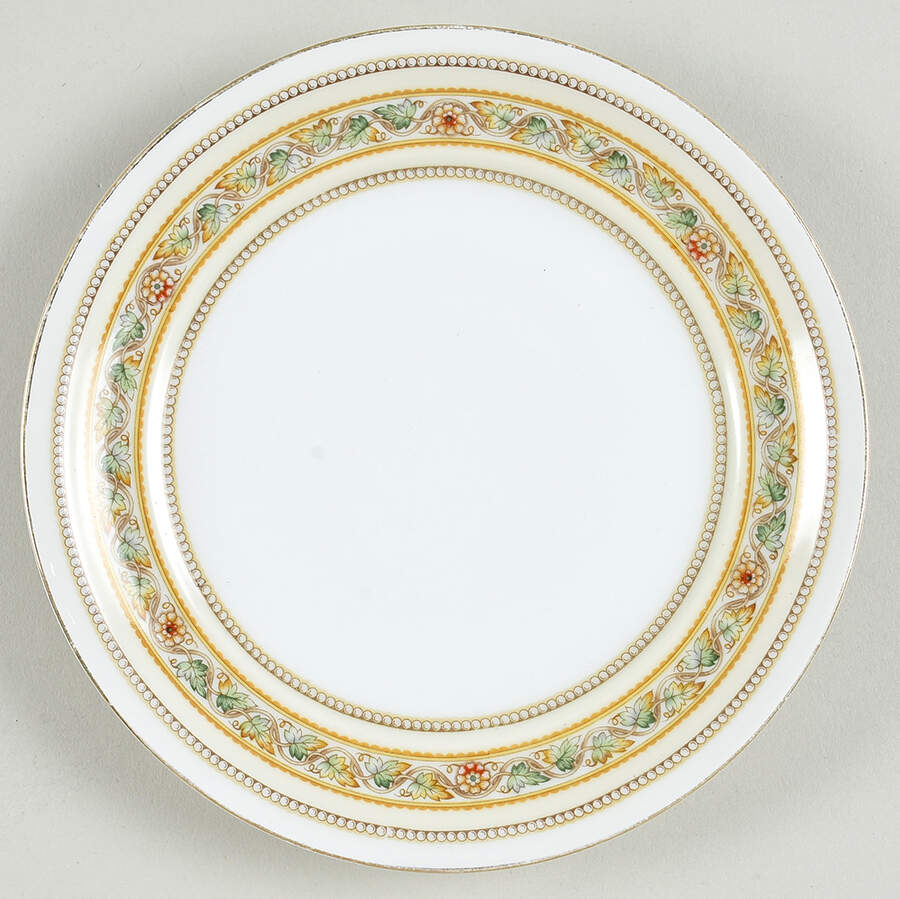 Anita Bread & Butter Plate by Meito-1