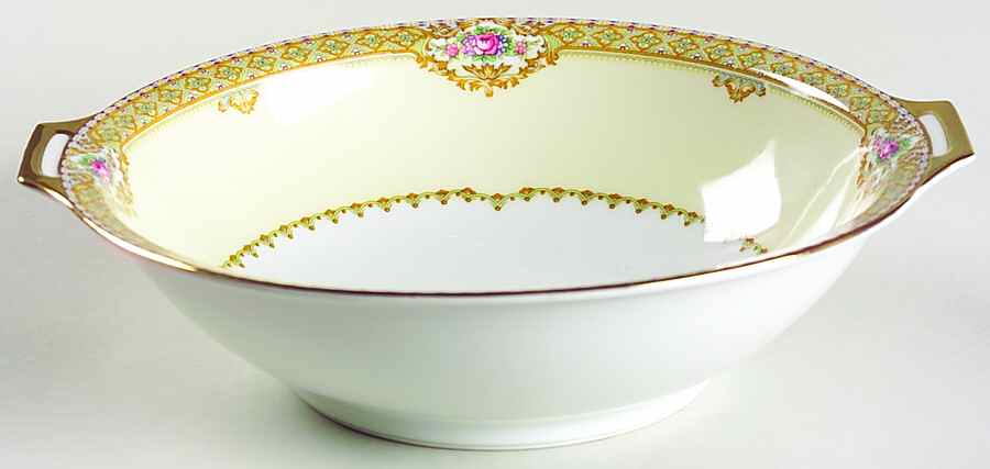 Annette 9" Round Vegetable Bowl by Meito-1